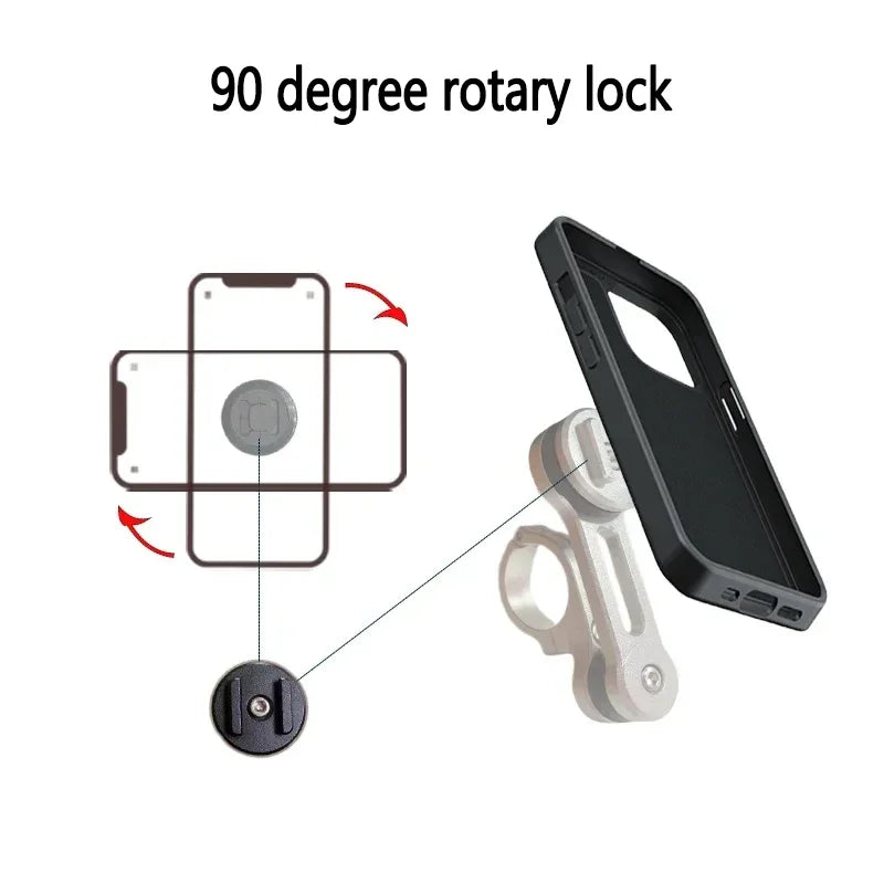 Mobile Phone Protection Case Motorcycle Phone Bracket QuickMounting Adapter Riding Smart Quakeproof Shell Compatible SP TPSFR