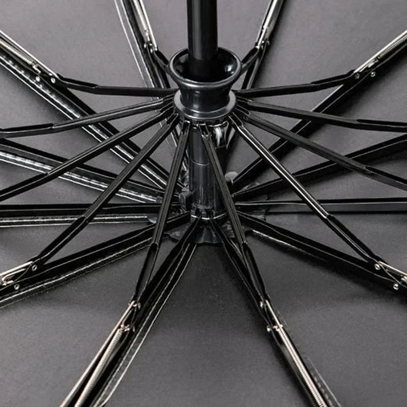Reinforced 24-Bone Umbrella, Durable Wind-resistant Umbrella, Anti-UV Sunscreen Umbrella