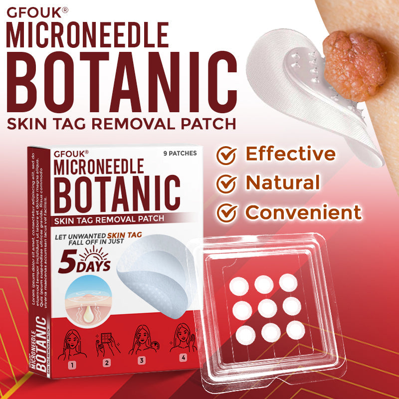 🇦🇺𝐆𝐅𝐎𝐔𝐊® 𝐌𝐢𝐜𝐫𝐨𝐍𝐞𝐞𝐝𝐥𝐞 𝐁𝐨𝐭𝐚𝐧𝐢𝐜 𝐒𝐤𝐢𝐧 𝐓𝐚𝐠 𝐑𝐞𝐦𝐨𝐯𝐚𝐥 Patch