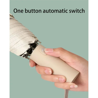 Reinforced 24-Bone Umbrella,  Durable Wind-resistant Umbrella, Anti-UV Sunscreen Umbrella