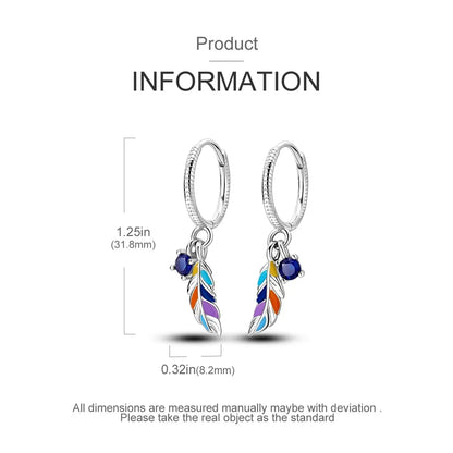 MULA 1PC Hoop Earrings Silver Plated Women Fashion Jewelry Gift For Party Anniversary
