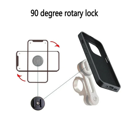 Mobile Phone Protection Case Motorcycle Phone Bracket QuickMounting Adapter Riding Smart Quakeproof Shell Compatible SP TPSFR