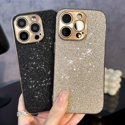 Luxury Women 's funda iphone15 Glitter Bling Soft Phone Case For iPhone 15 14 13 12 Pro Max Back mobile Cover Shell Funda Coque